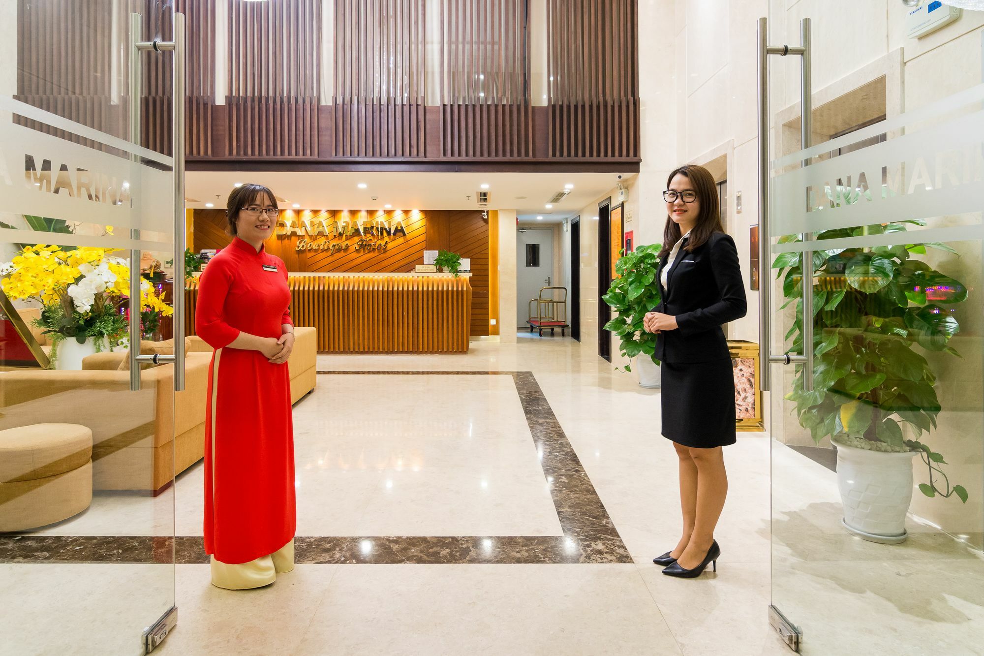 Dana Marina Boutique Hotel Дананг Екстер'єр фото